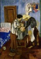 El baño de un bebé contemporáneo Marc Chagall